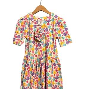Colorful Floral Kids Dress